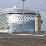 Cruise in the port of Civitavecchia